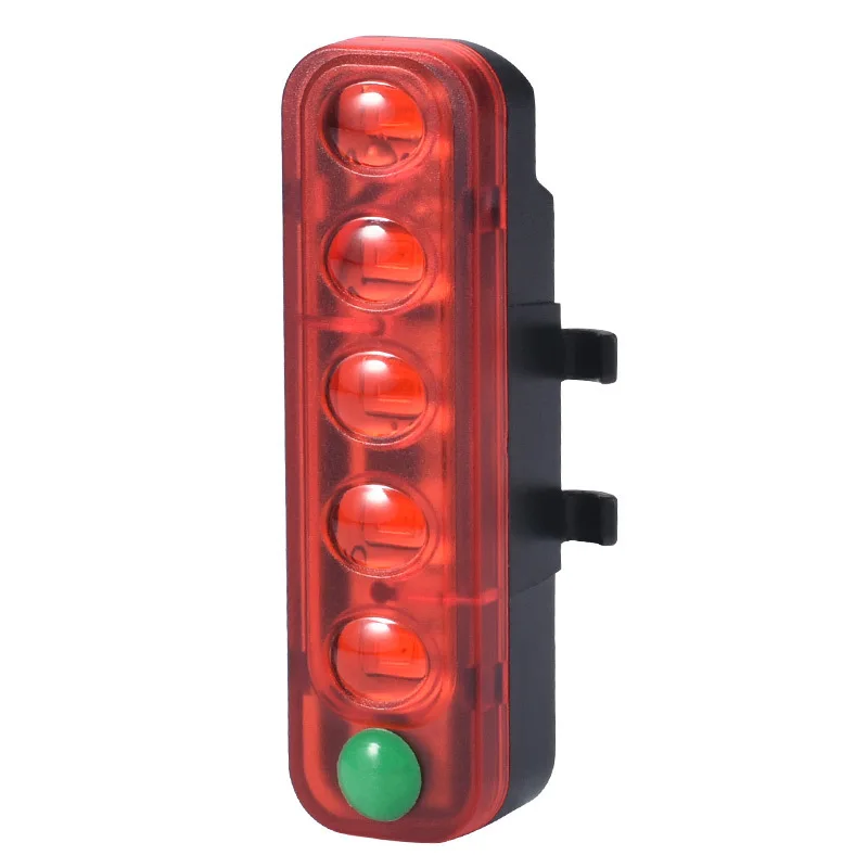 

Usb Rechargeable Bicycle Flashing Warning Night Riding Light Bicycle Accessories Light, Red