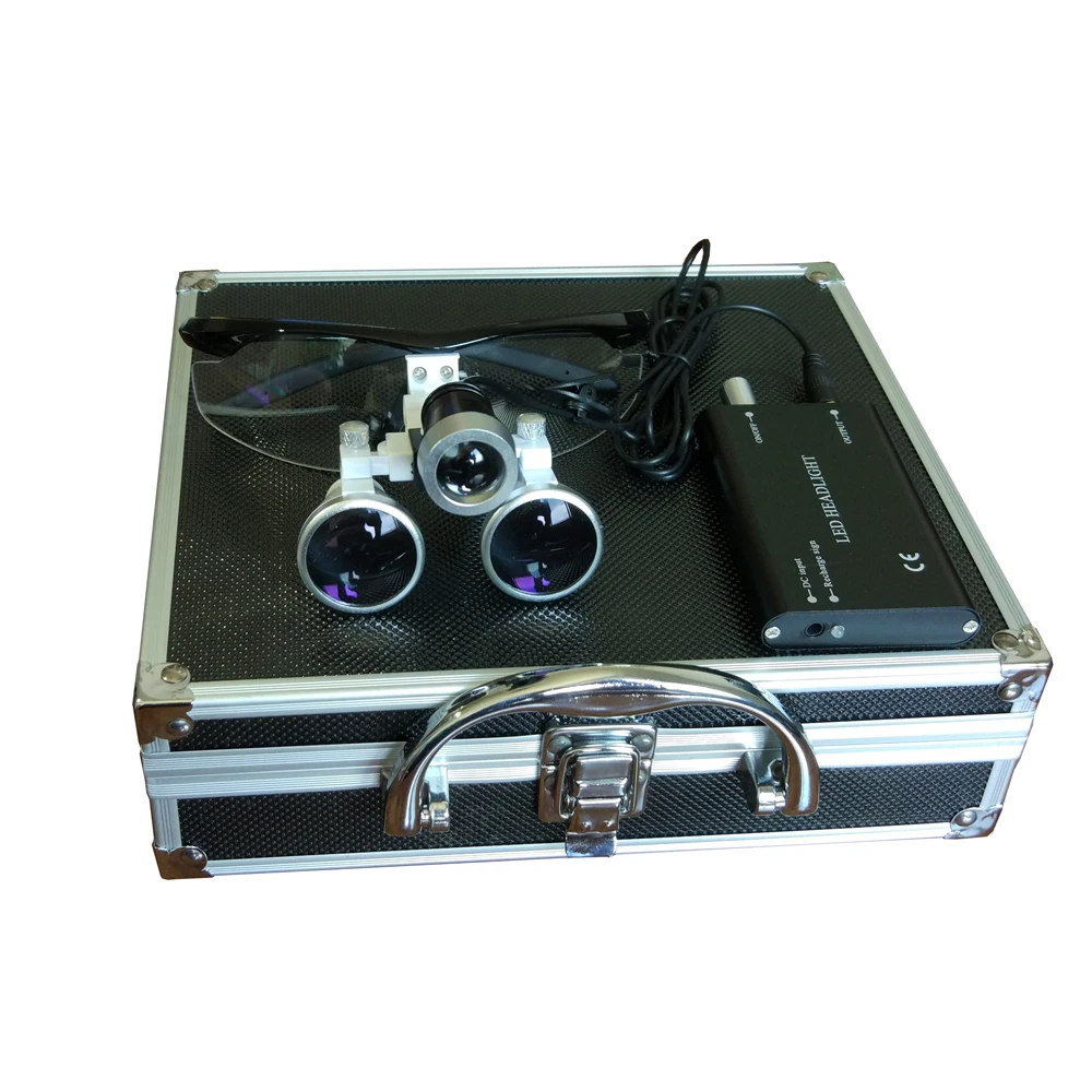 
Dental Equipment Surgical Loupes with LED Headlight 
