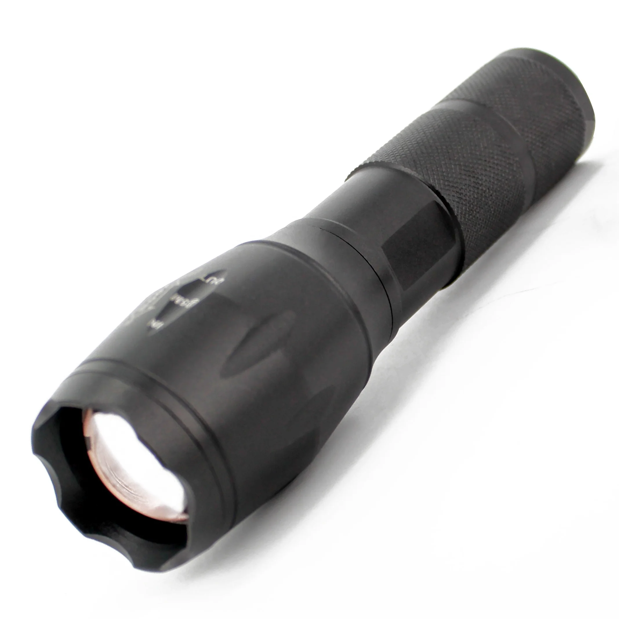 Aluminum high power rechargeable Battery handheld tactical led flashlight