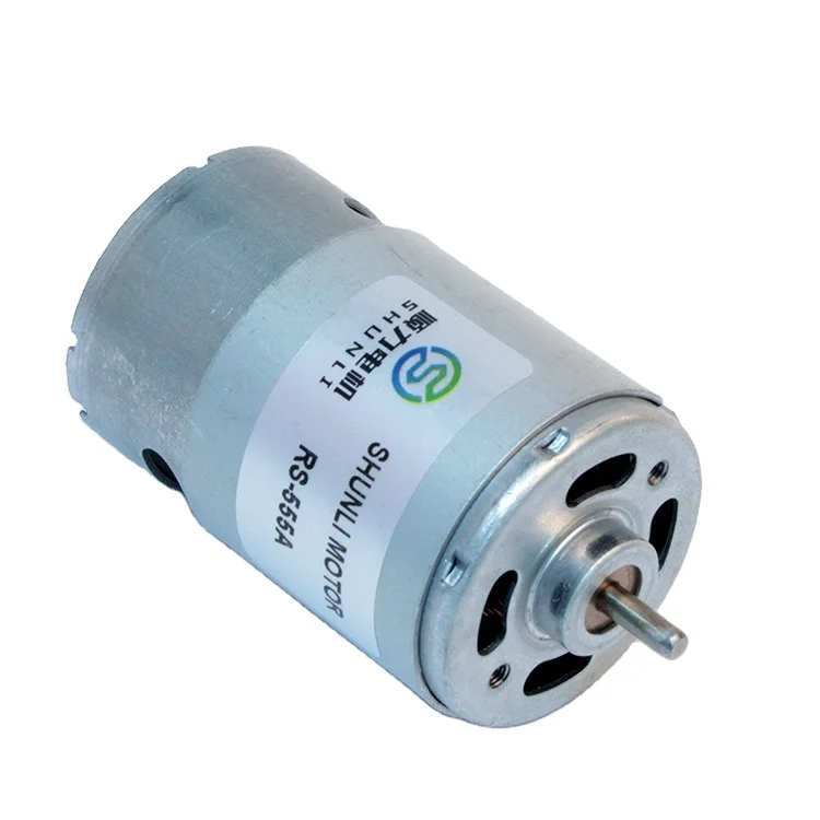 

High speed low voltage 30w 6v 24v dc brush motor for bilge pump