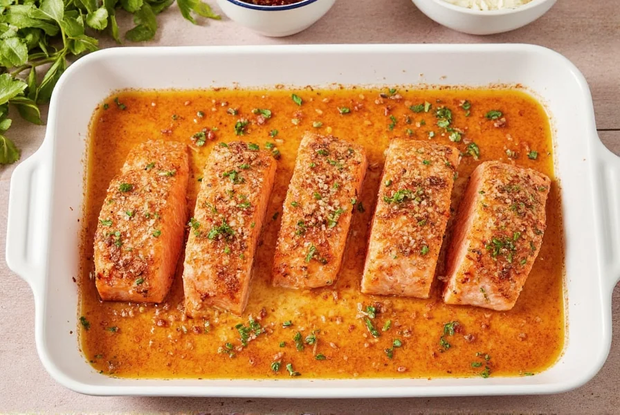 Plated Salmon with Various Rubs