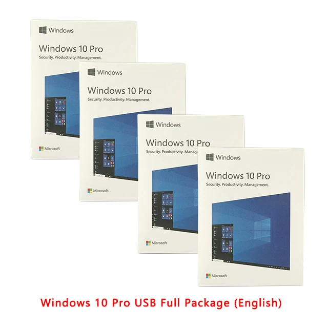 windows 10 pro usb retail box
