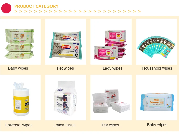 Baby Cleaning Wipes Lingette Humide Jetable Wipes Antibacterial