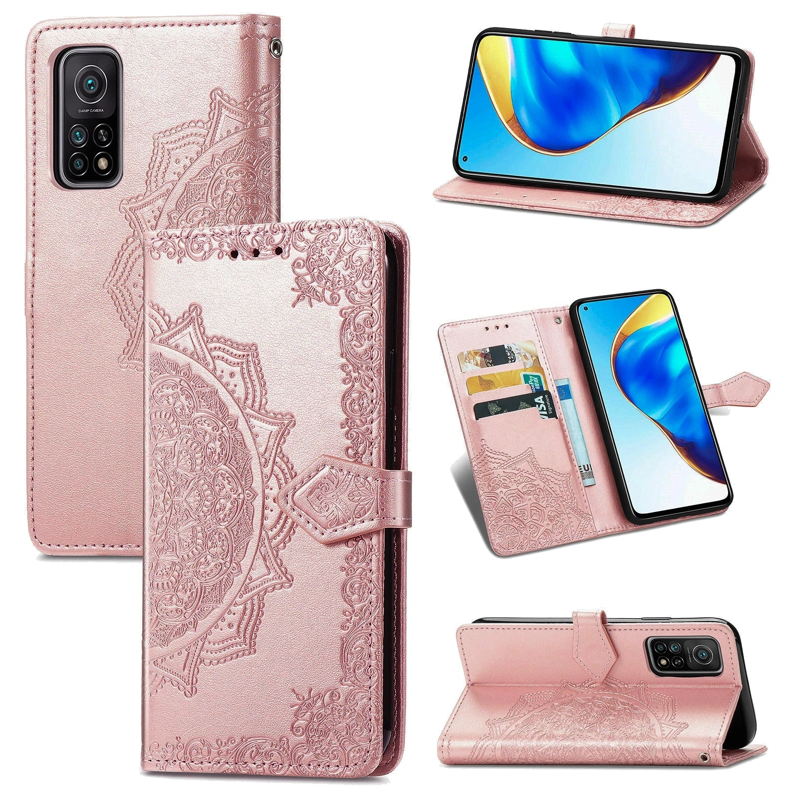 

Leather Flip Wallet Case For Xiaomi 12 Case 11 ultra 10T Note 10 Lite Pro Poco X2 X3 NFC 9T Protect Cover, 6 colors