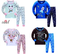 

Kids girl Sleepwear Pyjamas Child Pajamas Sets Kids Pijamas Custom Made Pajamas boys