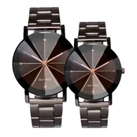 

Luxury Factory Custom Logo Watch Cranberry Glass Stainless Steel Couple Watches