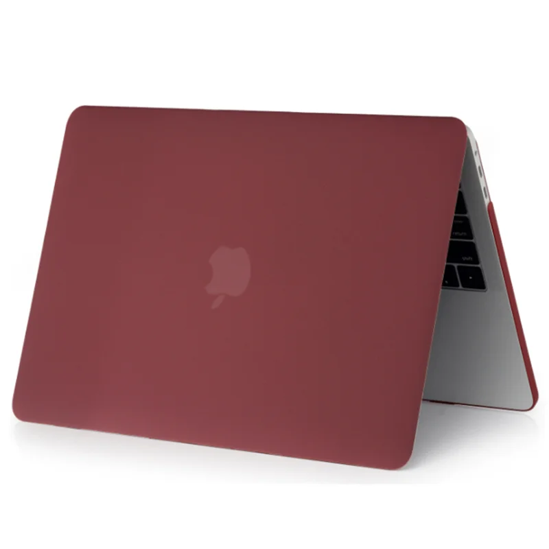 

Full protective case for Macbook pro transparent matte PC case for Apple laptop