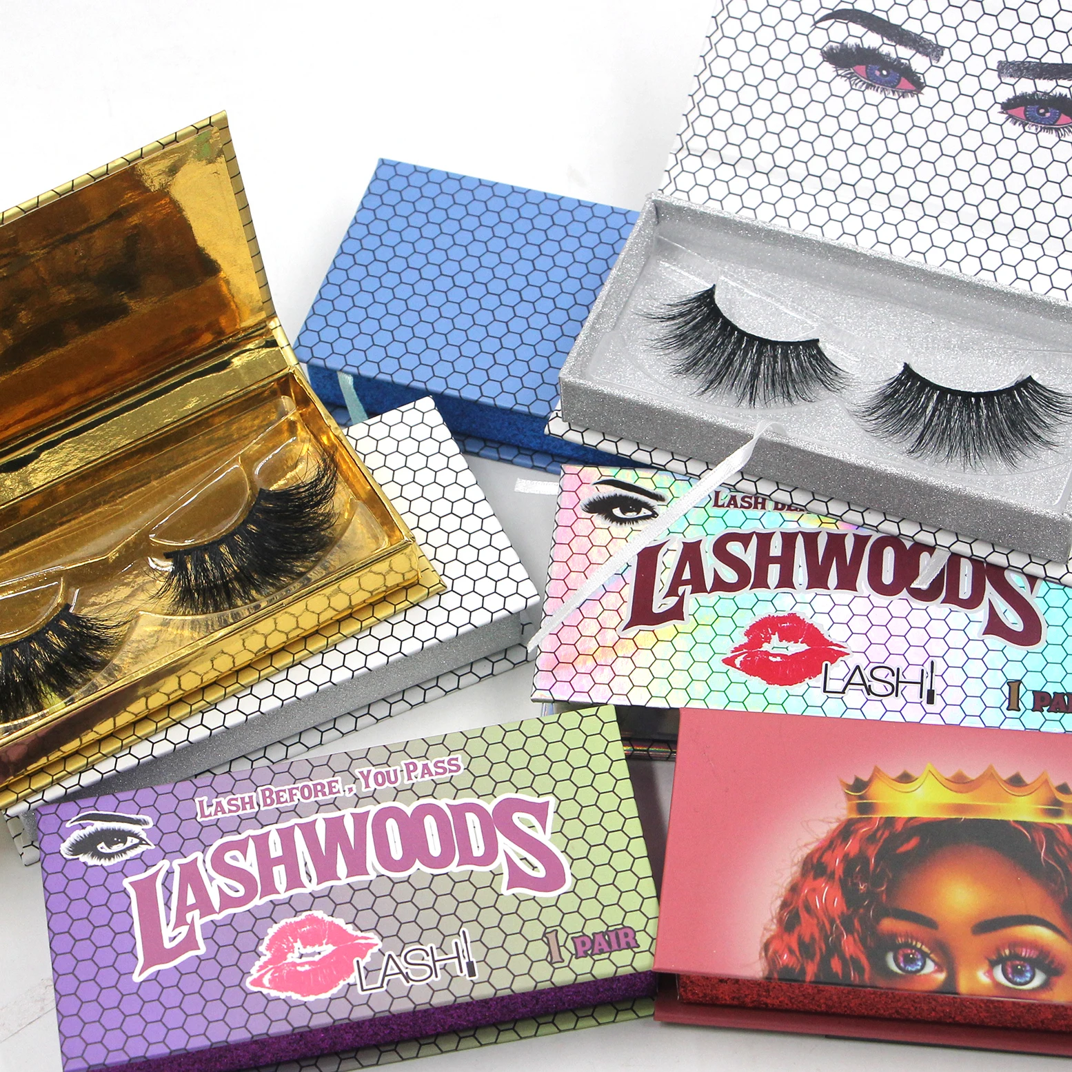 

Hot Selling cheap Price 25mm Real Mink Eyelash, Black