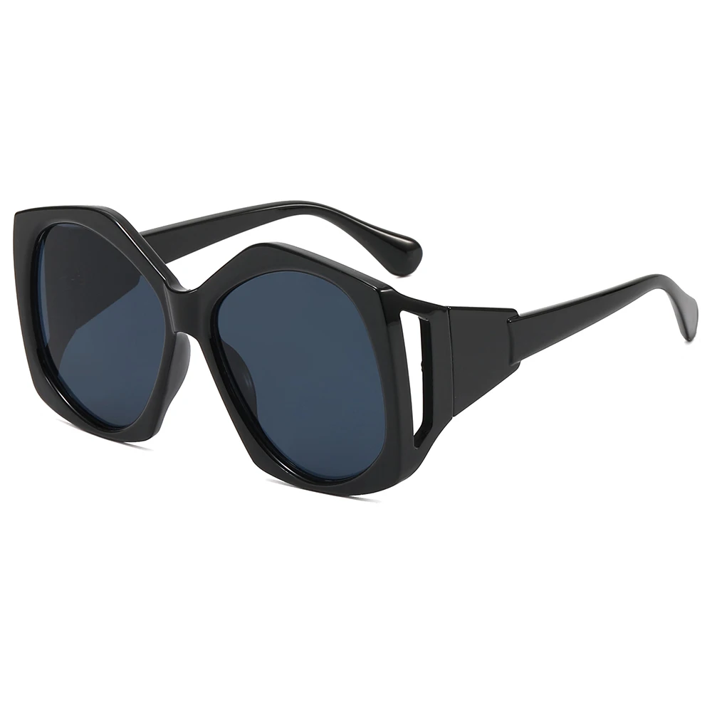 

Superhot Eyewear 39037 Fashion 2022 Retro Vintage Plastic Polygon Shades Sunglasses