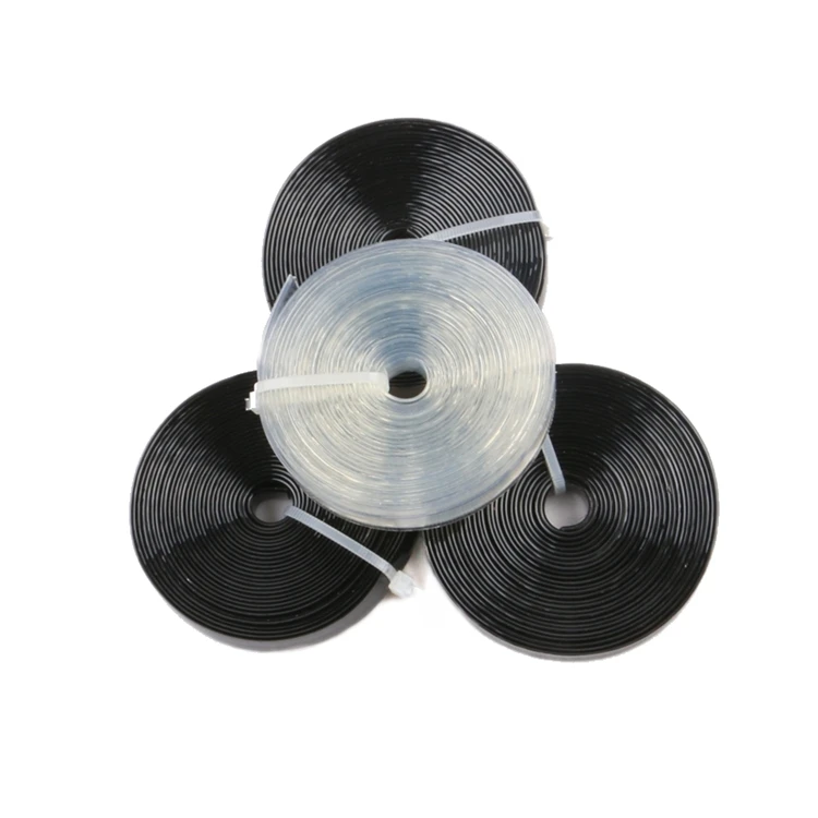 

XUCHANG HARMONY 10pcs Black/clear Keratin Glue Roll Italian Keratin Strip Tape Hardest Glue for Prebonded Tip Hair Extensions