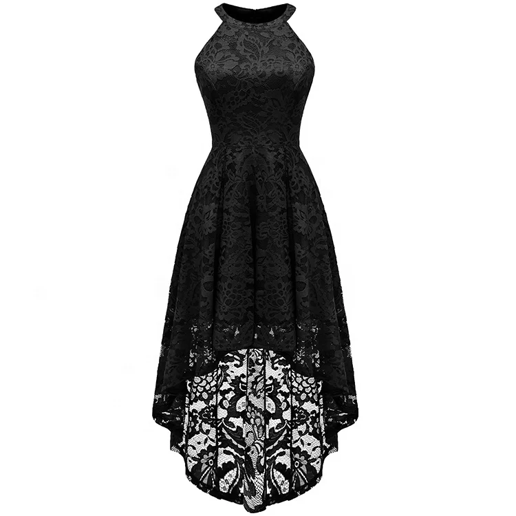 

2021 Women Pretty Evening Dresses Elegant Gorgeous Formal Round Neck Lace Long Dress, Customized color