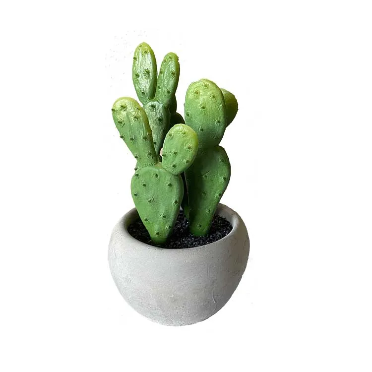 Wholesale Indoor Decoration Mini Artificial Cactus And Succulent Plants