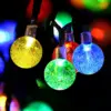 Solar LED Bubble Bulb Party Rope String Lights for Christmas Festival Birthday Party blub Bar Mall Decoration