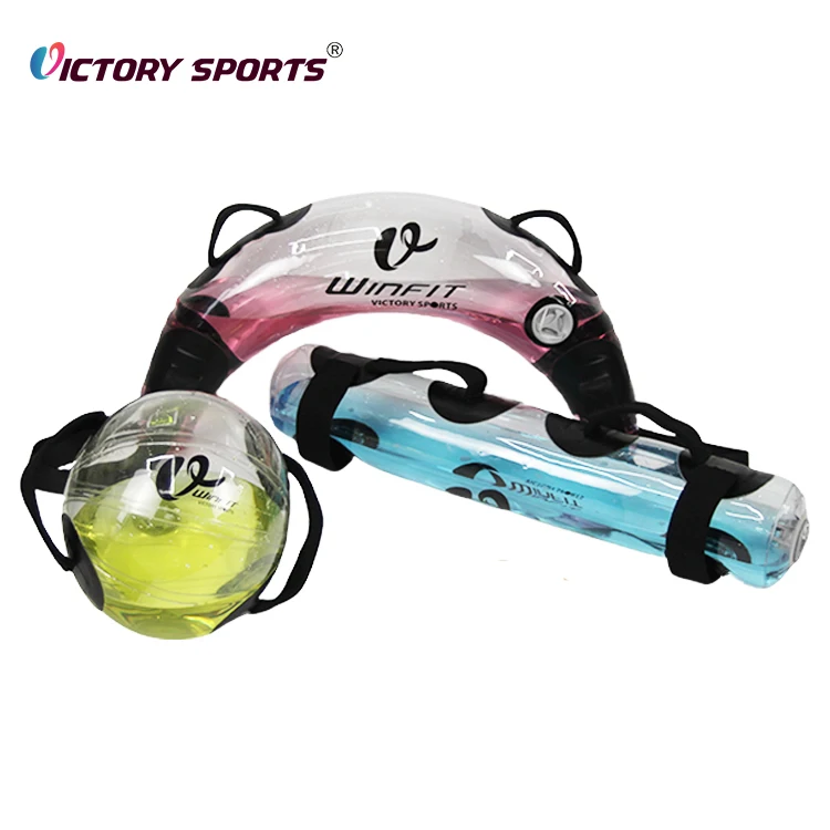 Core Balance Training 37lb Inflatable Water Power Bag PVC Bulgarian Hydro Bag for Weightlifting