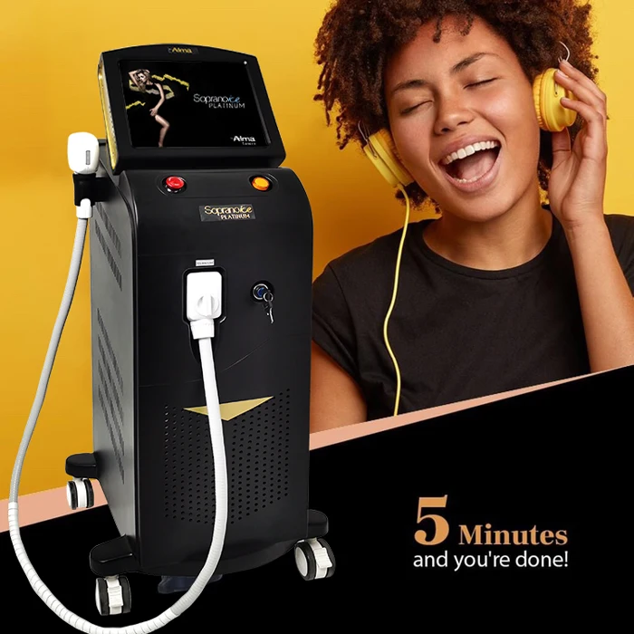 

Soprano Platinum Ice Diode Laser 755 808 1064 Hair Removal Machine Alma_