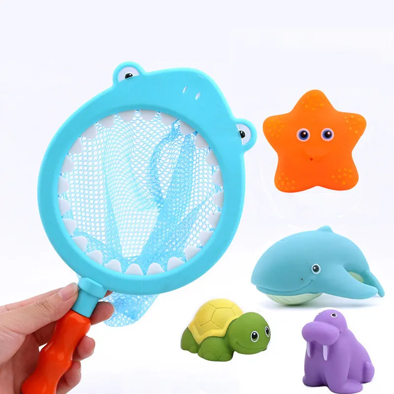 

Net Fishing Game Baby Educational Learning Toys Animal Toy Bath Toy for Kids
