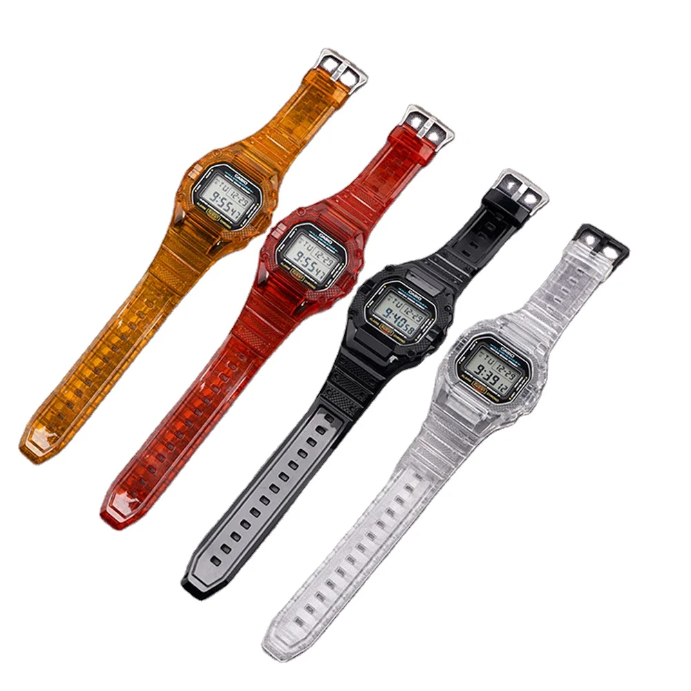 

One Piece Resin Watch Strap Accessories for Casio DW5600 GW-5610 Outdoor Sports Watchband