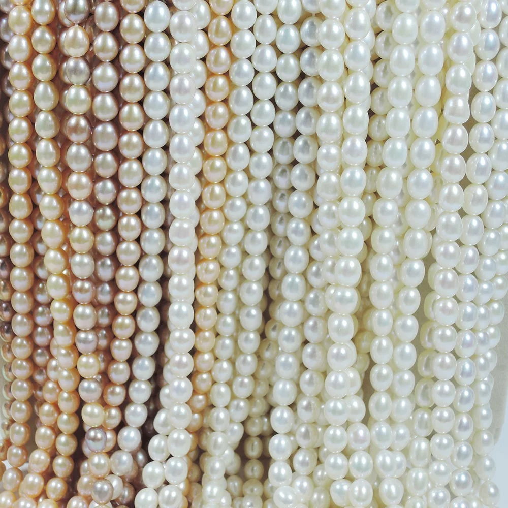 

8-9mm high quality rice shape pearl loose wholesale freshwater pearl