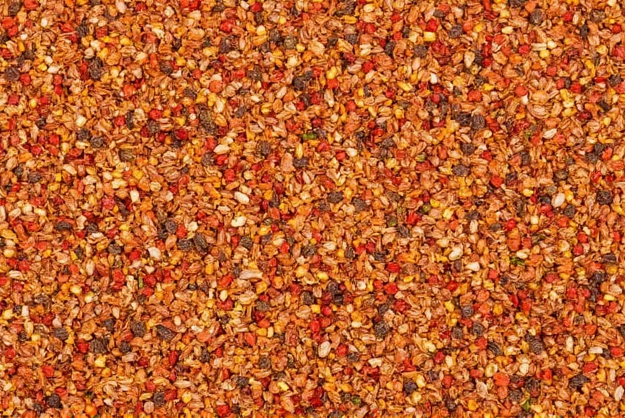 Sichuan peppercorns close-up