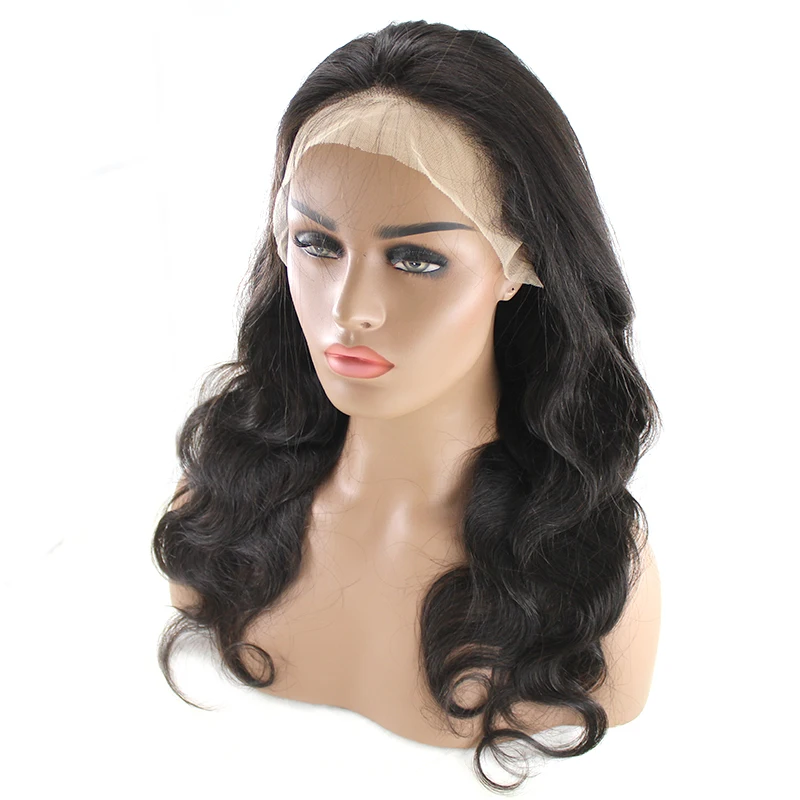

Cuticle Aligned Tangle Free Brazilian Hair Body Wave Lace Frontal Wig