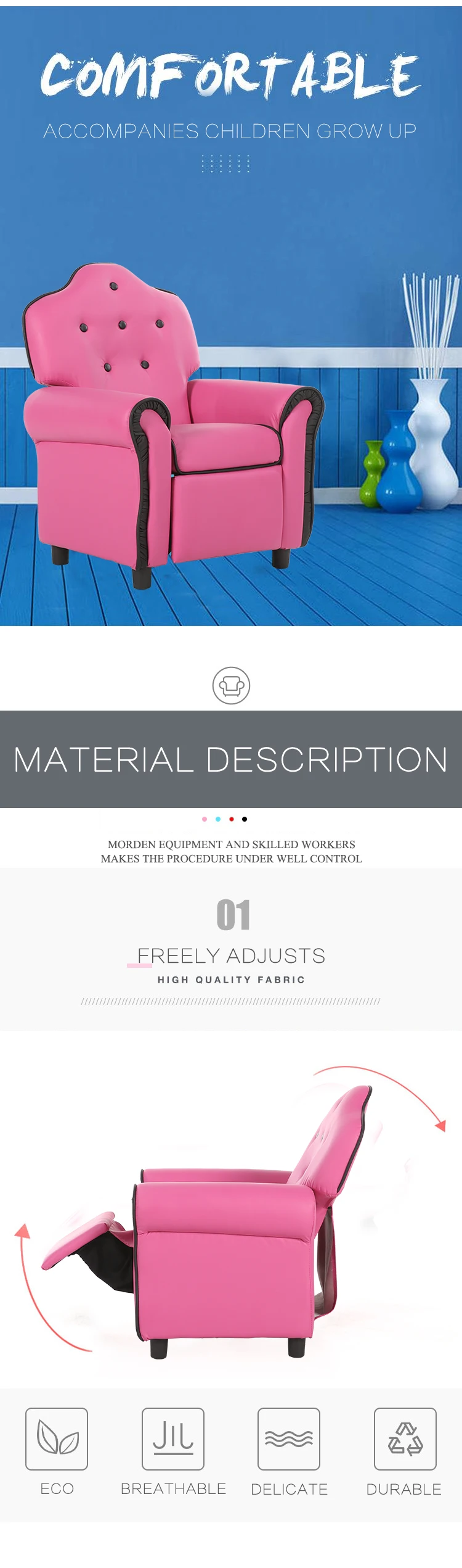 recliner sofa chair for kids