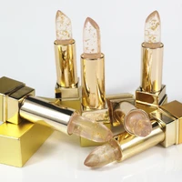 

Newest Private Label Makeup transparent lipstick with gold foil