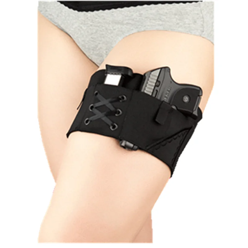 

Portable Arm Thigh Women Anti-Slip Adjustable Leg Concealed Carry Gun Holster Womens Thigh Gun Holster