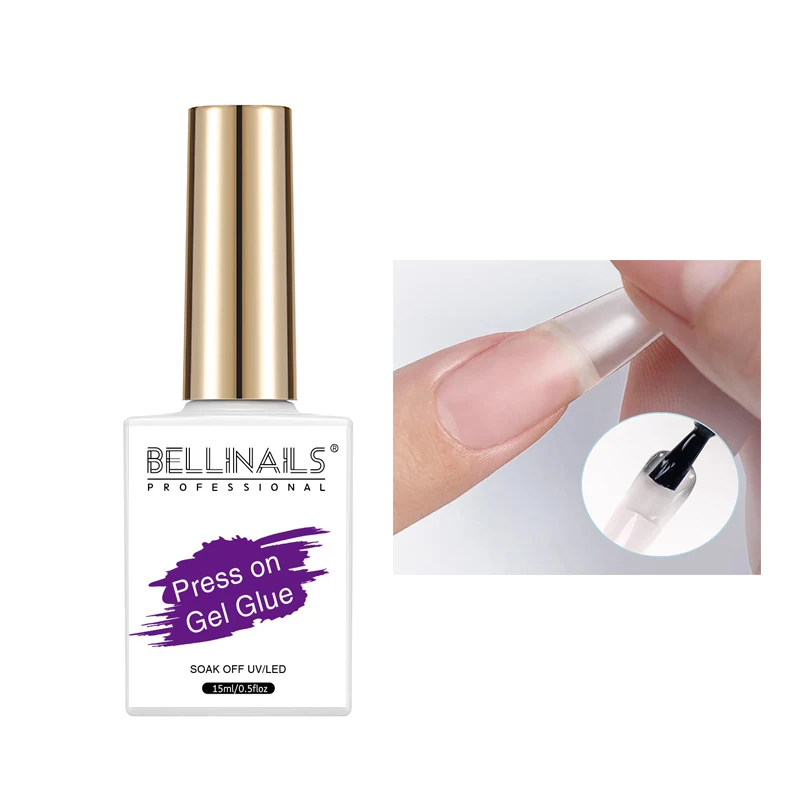 

Bellinails new arrival nail tip glue gel polish soak off gel press on nails