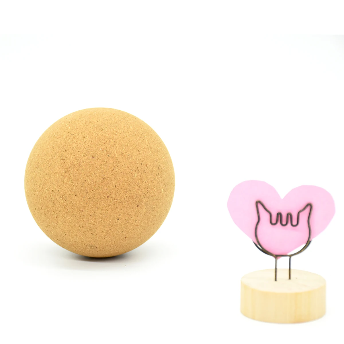 

Wholesale Yoga Balance Ball Natural Cork Massage Ball For Neck Foot Massage Cork Yoga