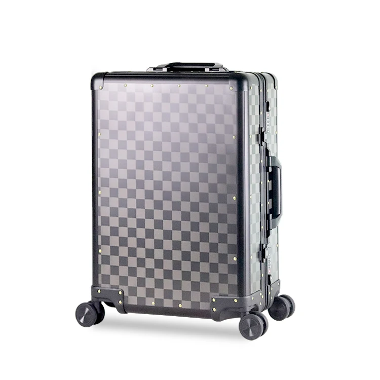 

luxury brand carbon fiber suitcase sets with usb charging luggage trolly bag with TSA lock, Black/yellow/red/bule/white