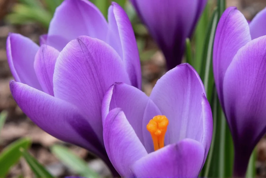 Close-up view of authentic crocus sativus saffron bulbs showing proper size and brown tunic