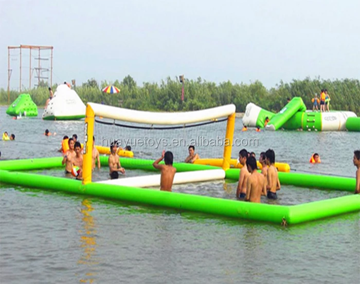 High Quality 0.9mm Pvc Tarpaulin Water Floating Inflatable Volleyball