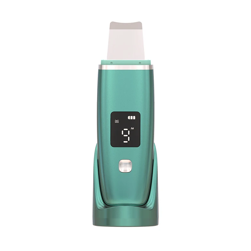 

Portable professional electric wave face dead skin peeling machine face cleaning ultrasonic skin scrubber