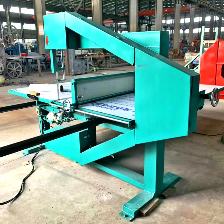 广泛用于珍珠泡沫 epe 蜂窝纸 eva 的半自动切割表格切片机