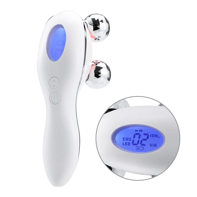

2021 3D Ball Muscle Body Massager Vacuum for Cellulite Vibrating Anti Handheld Electric Fat Burning Machine Massage Roller