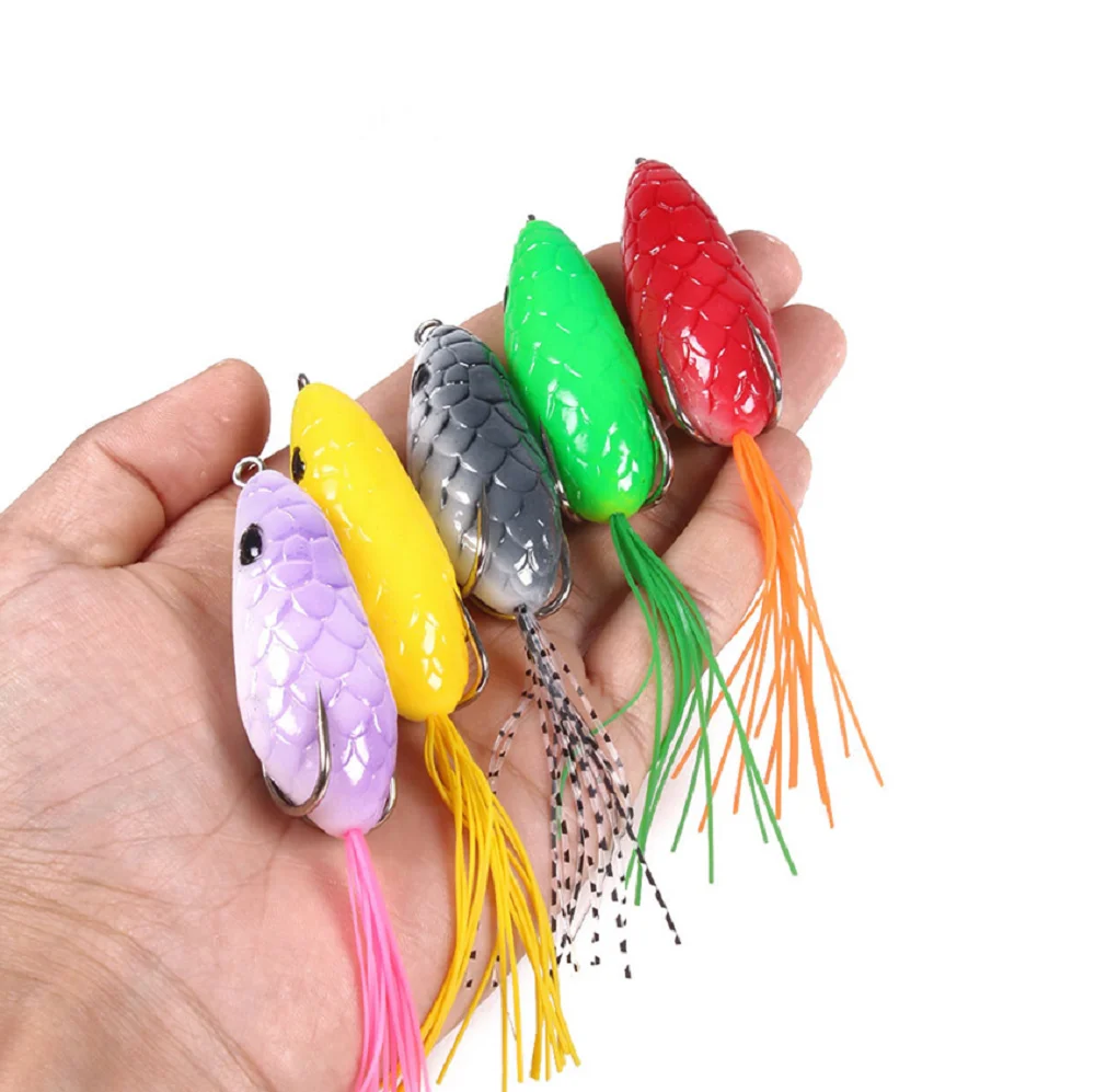 

Minnow Crankbaits for Fly Fishing Artificial Insect Soft Lures Frog Fishing Lures 6cm 10g Artificial Crankbait Minnow, 5 colors