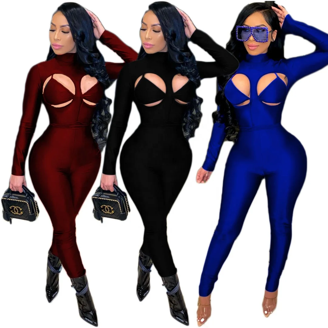 

YD Ins women s 2 piece outfits black two piece pants and crop set hollow out sets womens clothing two piece fashion
