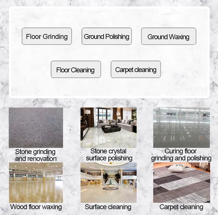 New Products Ce Sgs Granite Buffing Machine Polishing Floor Machine
