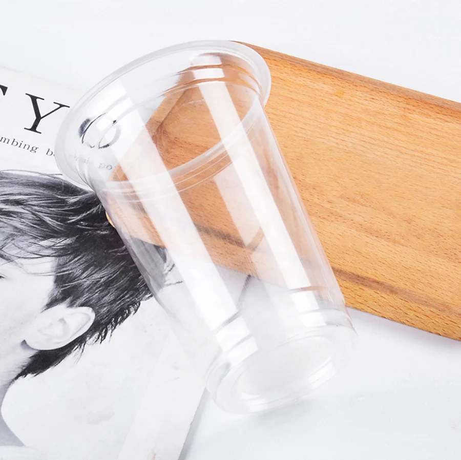 Wholesale 20oz Disposable Plastic Cups Diameter 90mm High Transparent Custom Pet Pp Cups Buy