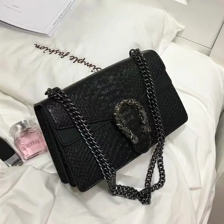 

Shoulder and Cross Body Bags snake skin women handbags, Customized color