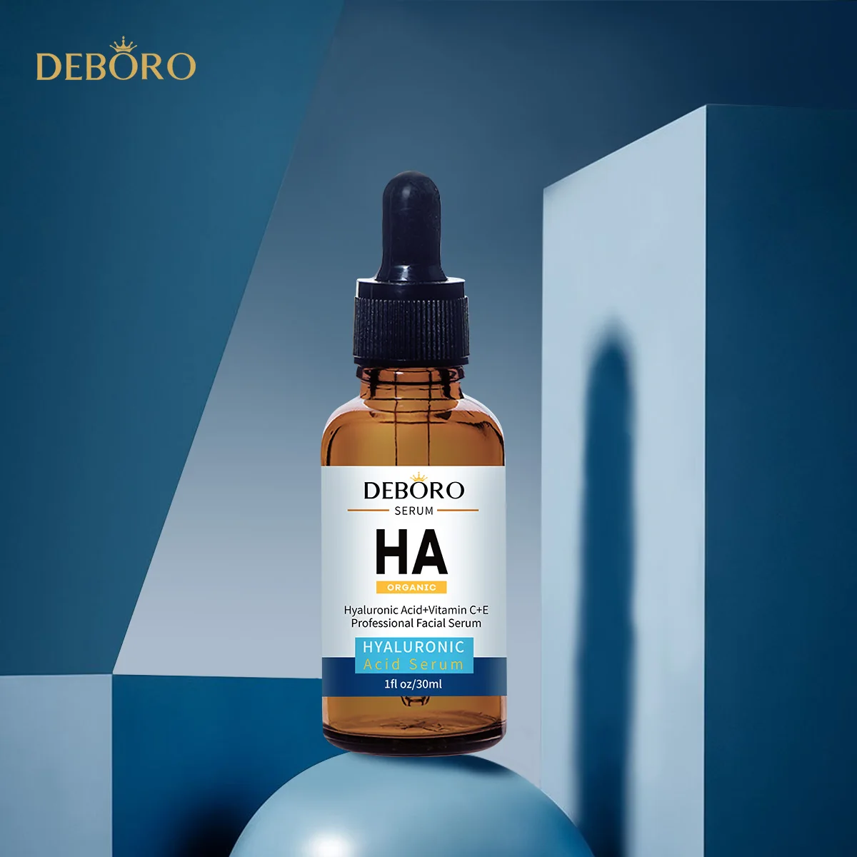 

100% Pure Hyaluronic Acid Serum Clinical Anti Aging Serum Container Skincare Private Label Hyaluronic Acid Serum