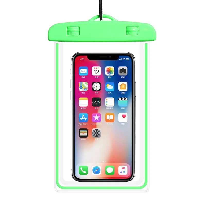 

Universal Waterproof Dry Beach Bag for Phone Luminous Waterproof Phone Pouch Case Floating Waterproof Cell Phone Pouch