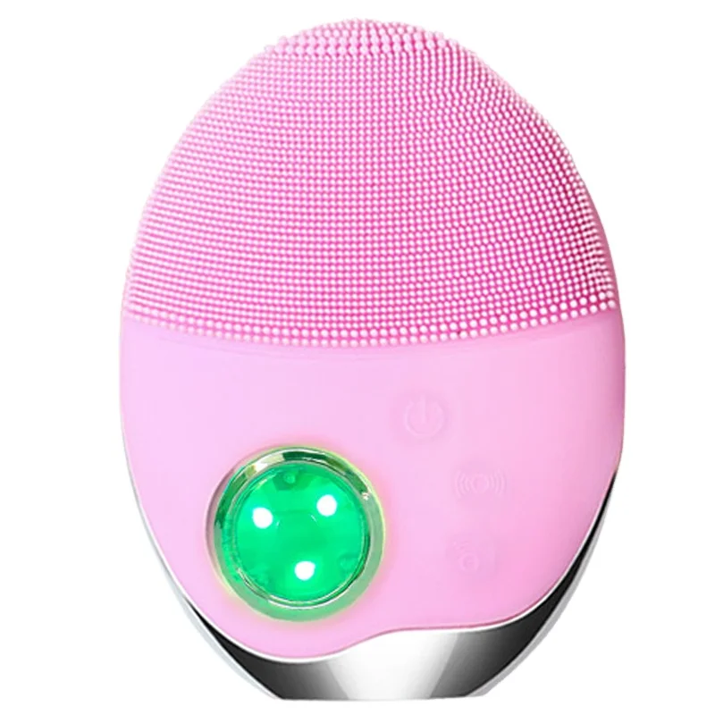 

Facial Deep Cleaning Waterproof Silicone Face Cleansing Brush Electric Facial Pore Cleaner