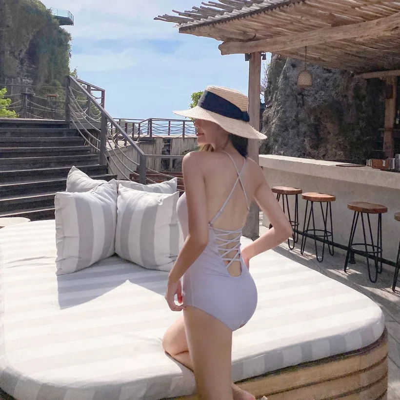 

YZ-0554 The New Sense Of One-piece Women Bikini One Piece Sexy Girls Swimsuit