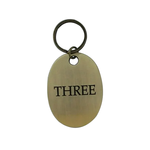 

Custom Logo Regular Shape Blank Metal Brass Key Chain Souvenir Metal Key Chain Promotional Gift