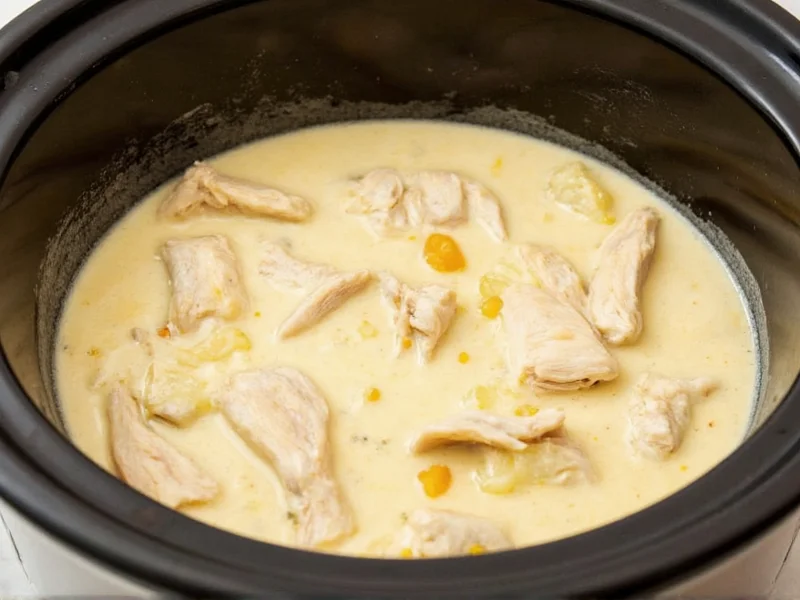 Slow Cooker Chicken with Cream of Chicken Soup Recipe