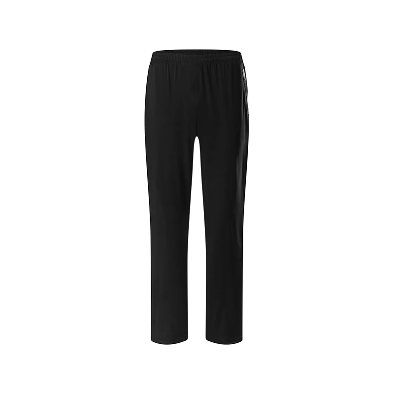 

Spring Autumn Casual Sports Running Long Pants Quick Dry Golf Black Trousers Men