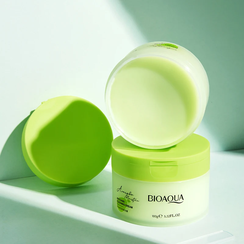 

BIOAQUA Private Label Cruelty Free Avocado Face Eye Organic Facial Cleansing Oil Cocamide MEA Makeup Remover Cleanser Balm