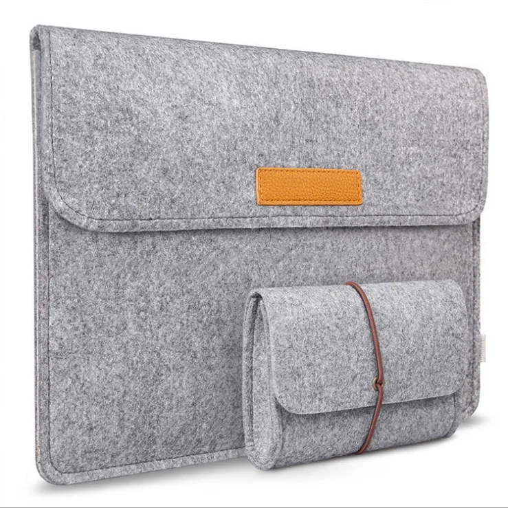 

Felt Laptop Bag Free sample Felt Laptop Sleeve Case for 12/13/14/15/16 inchs laptop, Customizable
