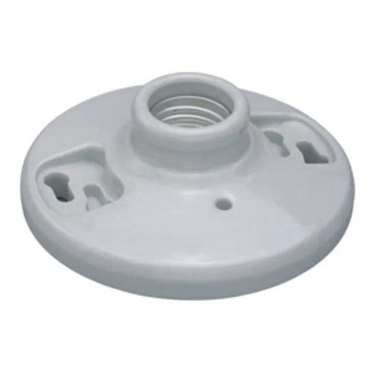 

Porcelain Lampholder E26 US Ceramic Ceiling Wall Bulb Disc Base Light Base Holder